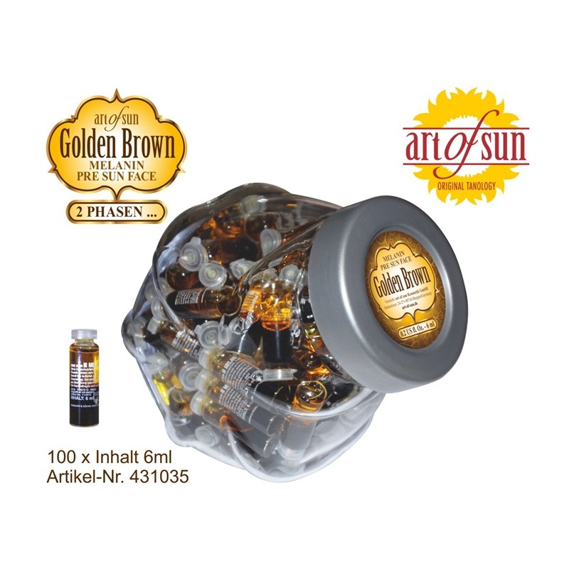 Display 100X Golden Brown Melanin Face Display 100X Golden Brown Melanin Face
